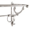 Côté Table - Appendiabiti AUTUN con 3 ganci e ripiano in alluminio 55 x 27.5 x h30cm