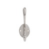 Côté Table - Appendiabiti RIVACON con 1 gancio in alluminio 5 x 10 x h14cm