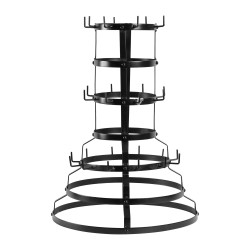 Côté Table - Portatazze Americane in ferro Nero 43.5 x h59 cm