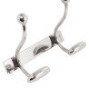 Côté Table - Appendiabiti RIVACON con 2 ganci  in alluminio 23 x 10 x h14cm