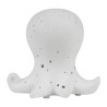 Cotè Table - Lampada Led Poulpe White 11X10Xh10.5 cm Porcelain, alim. batteria